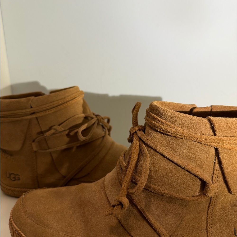 UGG Tan Suede Boots - Picture 3 of 7